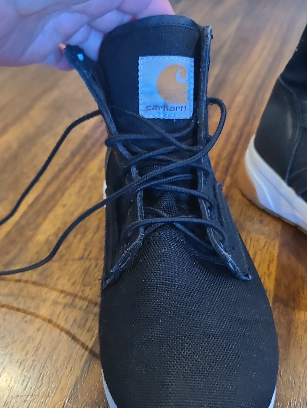 Carhartt Men's Black Lightweight Work Shoes - Nano Composite Toe Size 8 - Picture 5 of 11